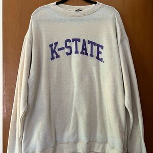 K-State Cream Sweater